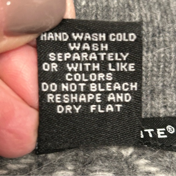 Deane & White Vintage Lambs Wool Blend Nordic Fair Isle Style Sweater Sz M - Picture 11 of 11